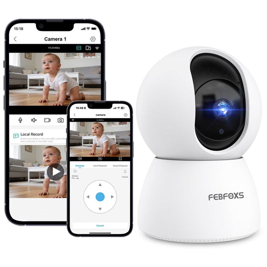 2K Baby Monitor Indoor Security Camera for Home Security
